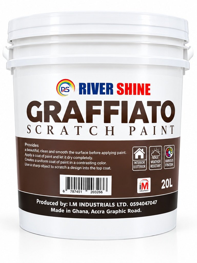 River Shine Grafiatto Art Paint